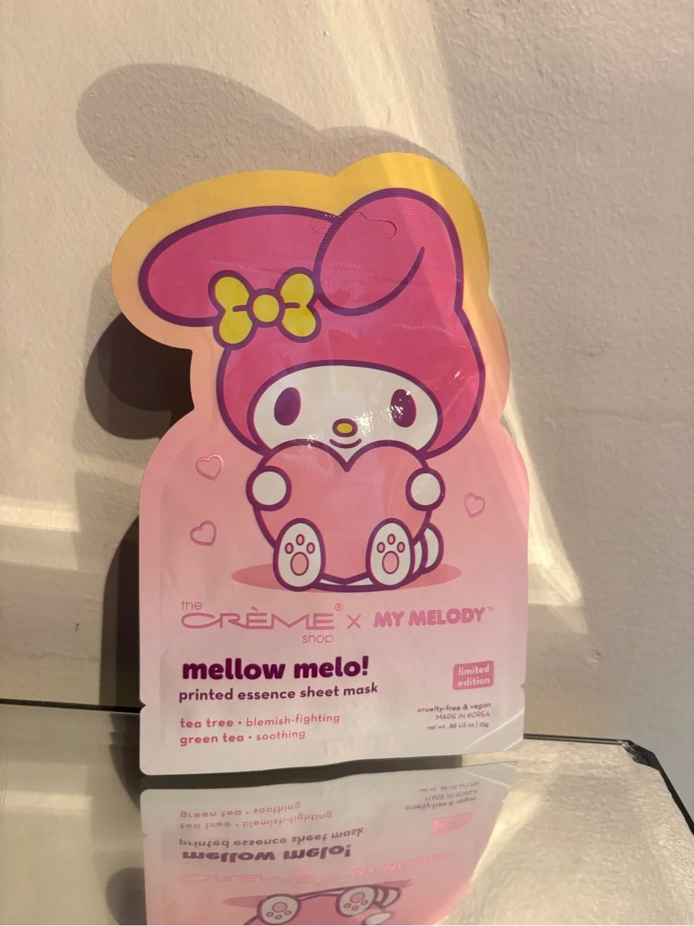 My melody sheet face mask